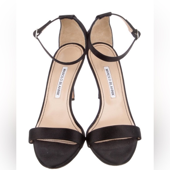 Manolo Blahnik Satin Sandals size 10.5 - Picture 5 of 5